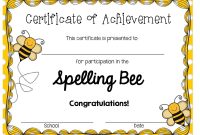 A Blog About Education Children Teaching And My Journey As A inside Spelling Bee Award Certificate Template