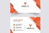 Abstruct Business Card Template Stock Illustration  Illustration Of intended for Adobe Illustrator Card Template