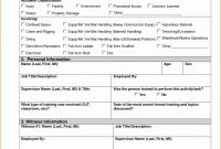 Accident Report Template Format In Excel Incident Form Nz with Incident Report Form Template Word