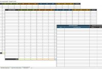 All The Best Business Budget Templates  Smartsheet intended for Small Business Expenses Spreadsheet Template