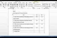 Apa Format For Microsoft Word Tables  Youtube throughout Apa Table Template Word
