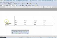 Apa Formatted Table In Open Office  Youtube inside Apa Table Template Word