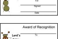 Award Certificate Template Clipart  Vbs Bible Boot Camp  Award for Vbs Certificate Template
