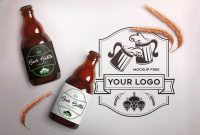 Awesome Beer Bottle Mockups For Brewing Industry  Colorlib intended for Beer Label Template Psd