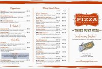 Awesome Free Take Out Menu Templates For Word  Best Of Template within Take Out Menu Template