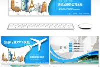 Awesome Overseas Holiday Tourism Dynamic Ppt Template For Free with Tourism Powerpoint Template