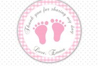 Baby Shower Labels For Favors Templates • Baby Showers Design for Baby Shower Label Template For Favors