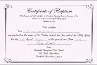 Baptism Certificate Template Free Unique Baptism Certificate for Baptism Certificate Template Word