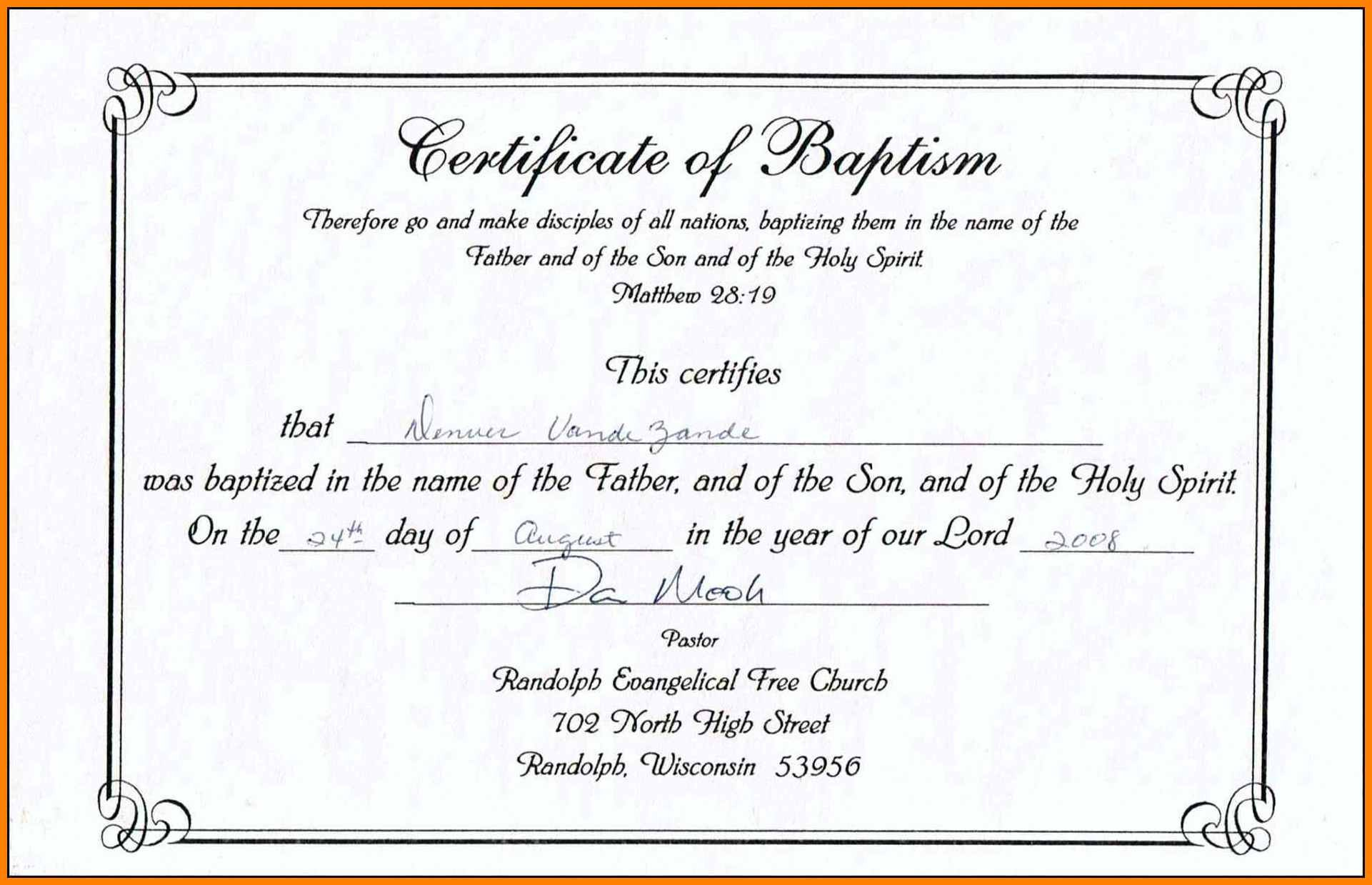 Baptism Certificate Template Publisher Download Christening In intended for Baptism Certificate Template Download