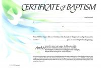 Baptism Certificate Xpeamuz  Sunday School  Certificate Templates regarding Christian Baptism Certificate Template