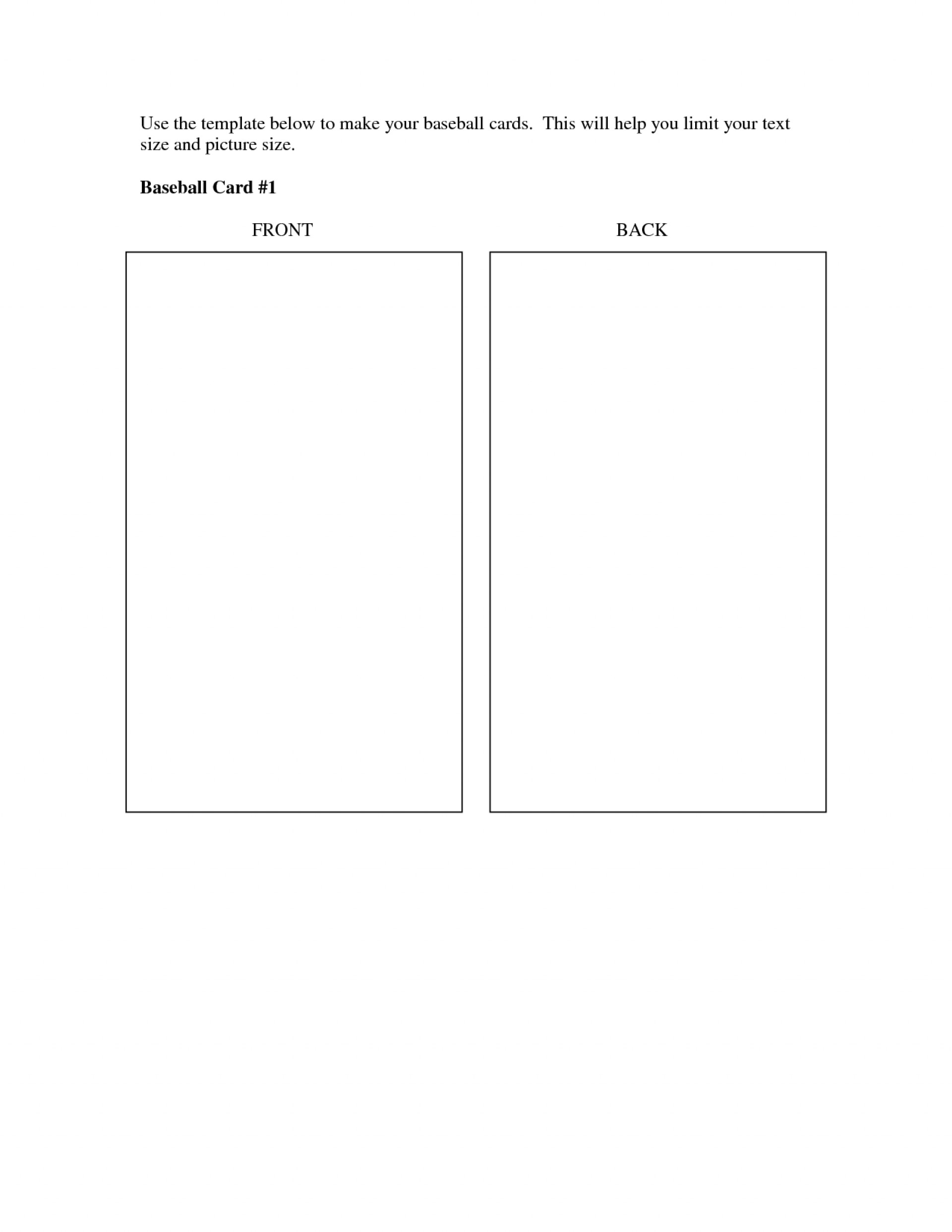 Baseball Card Size Template  Trading Remarkable Ideas regarding Baseball Card Size Template