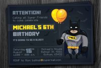 Batman Birthday Invites Free Printables  Lego Batman Party inside Batman Birthday Card Template