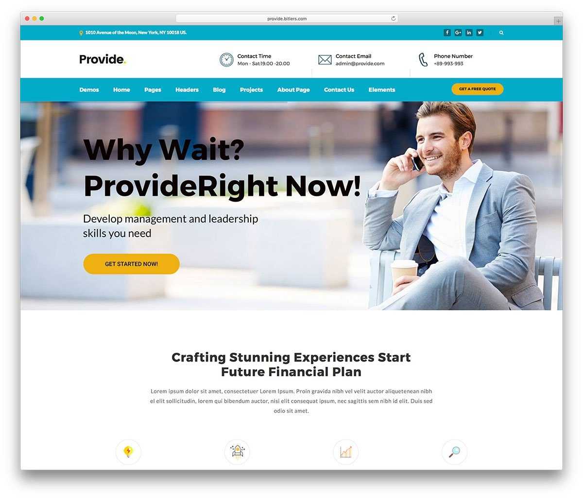 Best Business Wordpress Themes   Colorlib with regard to Professional Website Templates For Business