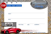 Best Ideas For Pinewood Derby Certificate Template Of Summary pertaining to Pinewood Derby Certificate Template