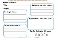 Best Images Of Printable Elementary Book Report Forms Pertaining throughout First Grade Book Report Template