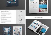 Best Indesign Brochure Templates  Creative Business Marketing with Commercial Cleaning Brochure Templates