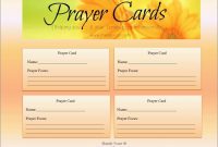 Best Of Free Prayer Card Template For Word  Best Of Template in Prayer Card Template For Word