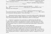 Best Photos Of Joint Agreement Forms – Sample Joint Venture in Joint Check Agreement Template