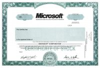 Best Solutions For Blank Corporate Stock Certificate Template With regarding Corporate Share Certificate Template