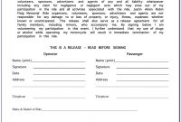 Bike Rental Waiver Form  Form  Resume Examples Pvmvqlpaj within Bicycle Rental Agreement Template