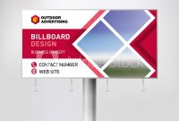 Billboard Design Banner Layout For Outdoor Advertising Template inside Outdoor Banner Design Templates
