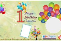 Birthday Banner Design Photoshop Template For Free  Evaan Mon In within Free Happy Birthday Banner Templates Download