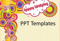 Birthday Card Template Free  Teknoswitch in Greeting Card Template Powerpoint