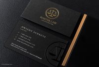 Black And Gold Law Business Card Template   My Card  Lawyer within Lawyer Business Cards Templates