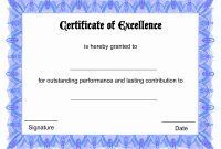 Blank Award Certificate Template Best Of Free Printable Blank Award inside Free Funny Award Certificate Templates For Word
