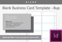 Blank Business Card Indesign Template in Plain Business Card Template