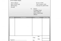 Blank Invoice Template In Word And Pdf Formats Free Mac Hsbcu with Free Invoice Template Word Mac