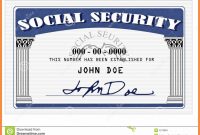 Blank Social Security Card Template  Hardbreakersthemovie intended for Social Security Card Template Download