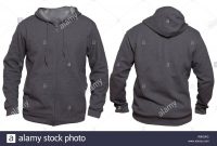Blank Sweatshirt Mock Up Template Front And Back View Isolated On throughout Blank Black Hoodie Template