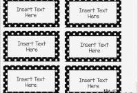 Book Bin Labels Printable Editable Word Wall Templates  – Label throughout Bin Labels Template