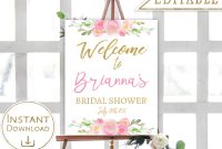Bridal Shower Welcome Sign Template Astounding Ideas Free Banner with regard to Bride To Be Banner Template