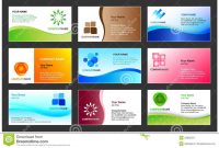 Business Card Template Design Stock Vector  Illustration Of Cards throughout Call Card Templates