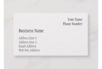 Business Card Template Eggshell Finish  Zazzle  Business within Cards Against Humanity Template