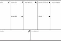 Business Model Template Ideas Rare Canvas Word Free Ppt Download regarding Business Model Canvas Word Template Download