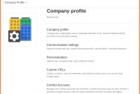 Business Profile Example  – Elsik Blue Cetane with regard to How To Write Business Profile Template