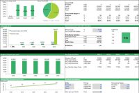 Cafe Business Plan Financial Model Excel Template  Finance regarding Business Valuation Template Xls