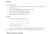 Car Rental Agreement Template  Download This Car Rental Template regarding Vehicle Rental Agreement Template