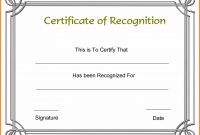 Certificate Of Award Template Word Free Border Inside Templates pertaining to Certificate Of Achievement Template Word
