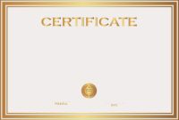 Certificate Template Clipart  Clipartlook regarding Halloween Certificate Template