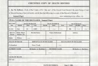 Certificate Template Word File Us Standard Certificate Of Death throughout Fake Death Certificate Template