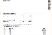 Chase Bank Statement Online Template  Best Template Collection regarding Credit Card Statement Template
