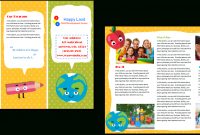 Child Care Brochure Template   Child Care Owner within Daycare Brochure Template
