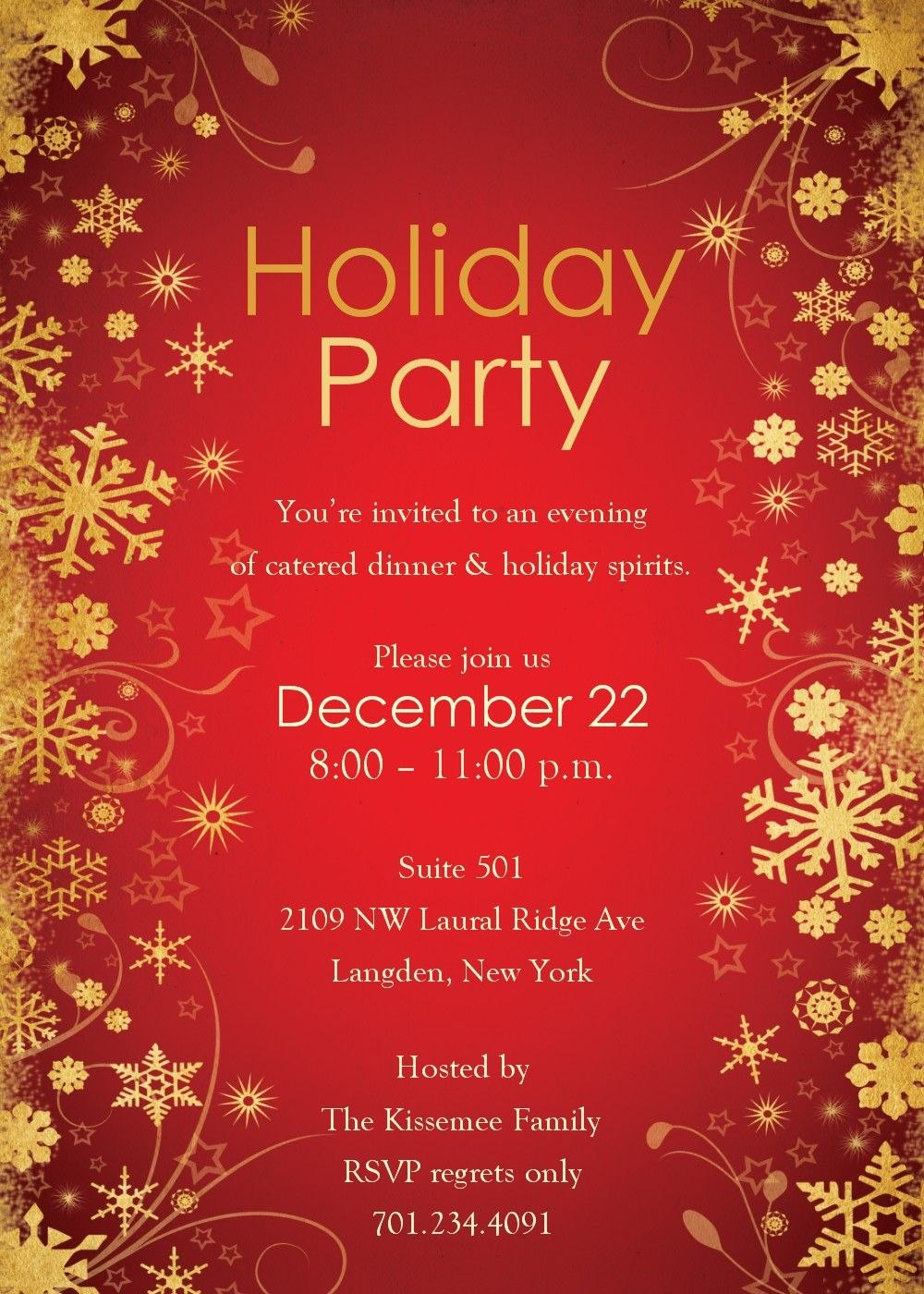 Christmas Party Invitations Templates Word  Cookie Swap  Holiday inside Free Christmas Invitation Templates For Word