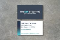 Church Invite Card Editable Printable Business Cards  Etsy throughout Church Invite Cards Template