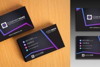 Clean And Simple Business Card Template inside Buisness Card Templates
