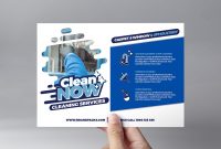 Cleaning Service Flyer Template In Psd Ai  Vector  Brandpacks inside Flyers For Cleaning Business Templates